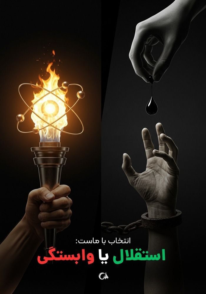 Hamin402's tweet photo. نه تهدیدیم، نه تسلیم. ما ملتی هستیم که می‌خواهیم با دانش خود، آینده‌مون رو بسازیم.

#علاج_در_وطن
#حق_هسته_ای https://t.co/9SWbDjmZaC