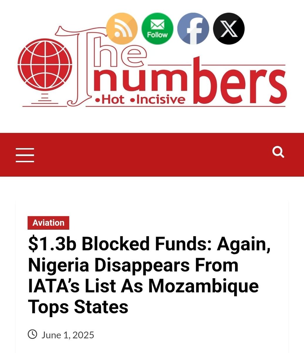SAsekome's tweet photo. HOW SUBSIDISED N450/$1 ALMOST RUINED NIGERIA'S AVIATION INDUSTRY AND HER REPUTATION ON THE GLOBAL STAGE—AND HOW TINUBU'S SUBSIDY REMOVAL CAME TO THE RESCUE.

By @SAsekome

In 2022, Nigeria’s foreign exchange crisis led to over $850 million in International Airline ticket sales revenue being trapped due to the @cenbank's restrictions on dollar outflows as a result of a depleted FX reserve caused by dollar subsidy. 

As a result of these Trappe/Blocked funds, the @NigeriaCAA banned five major airlines, British Airways, Air France, Lufthansa, Emirates, and Turkish Airlines from selling new tickets to prevent further fund accumulation. The goal was to push airlines and the government to resolve repatriation issues, enforced under the Civil Aviation Act and CBN forex rules. 

The ban caused reduced flights, higher fares, and operational threats with @emirates halting its flights in and out of Nigeria at the time. 

In July 2022, $265 million was released to 23 airlines, but unfortunately, trapped funds still exceeded $500 million by year-end and as a result, Nigeria was flagged by the @IATA as one of the countries with huge Airlines Trapped/Blocked Funds. 

Fast forward to 2023, President Tinubu came and introduced major policies, one of which was the removal of all forms of subsidy and the unification of the Naira.

This major decision led to the growth of Nigeria's FX reserves, and by June 2024, Nigeria was able to clear all the Trapped funds and was delisted from the IATA's list.

This staggering achievement in the Aviation Sector led to a restored dignity of Nigeria's Aviation Industry on the Global stage and an improved willingness of Foreign Airlines to invest in the Nigerian Aviation market.
