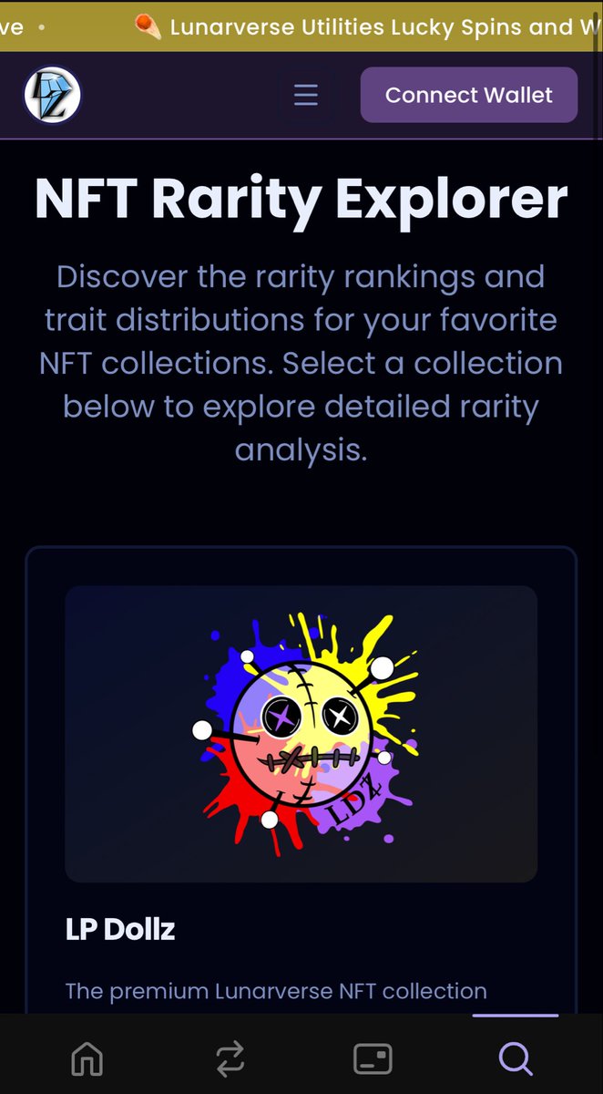 ☄️ LP rarity explorer plus LP marketplace will be part of the new UI and updates coming soon! 

☄️ Explore the collection on site, Sweep LPS on site, upgrade and update using the coming soon “Ape Shop” plus so much much more….NEW features popping off soon!