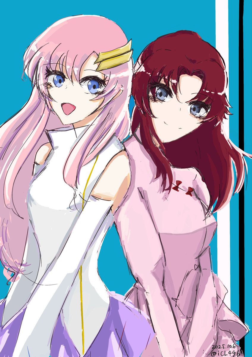 SEED23周年
ラクスとフレイ
 #ガンダムSEED23周年