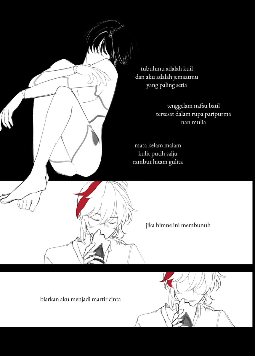 coming soon
zee's #kazuscara poetry illustration book
indonesian + english

for #comifuro #comifuro21 

more details soon (20 oct)

(image below is not exact representation of the final product)