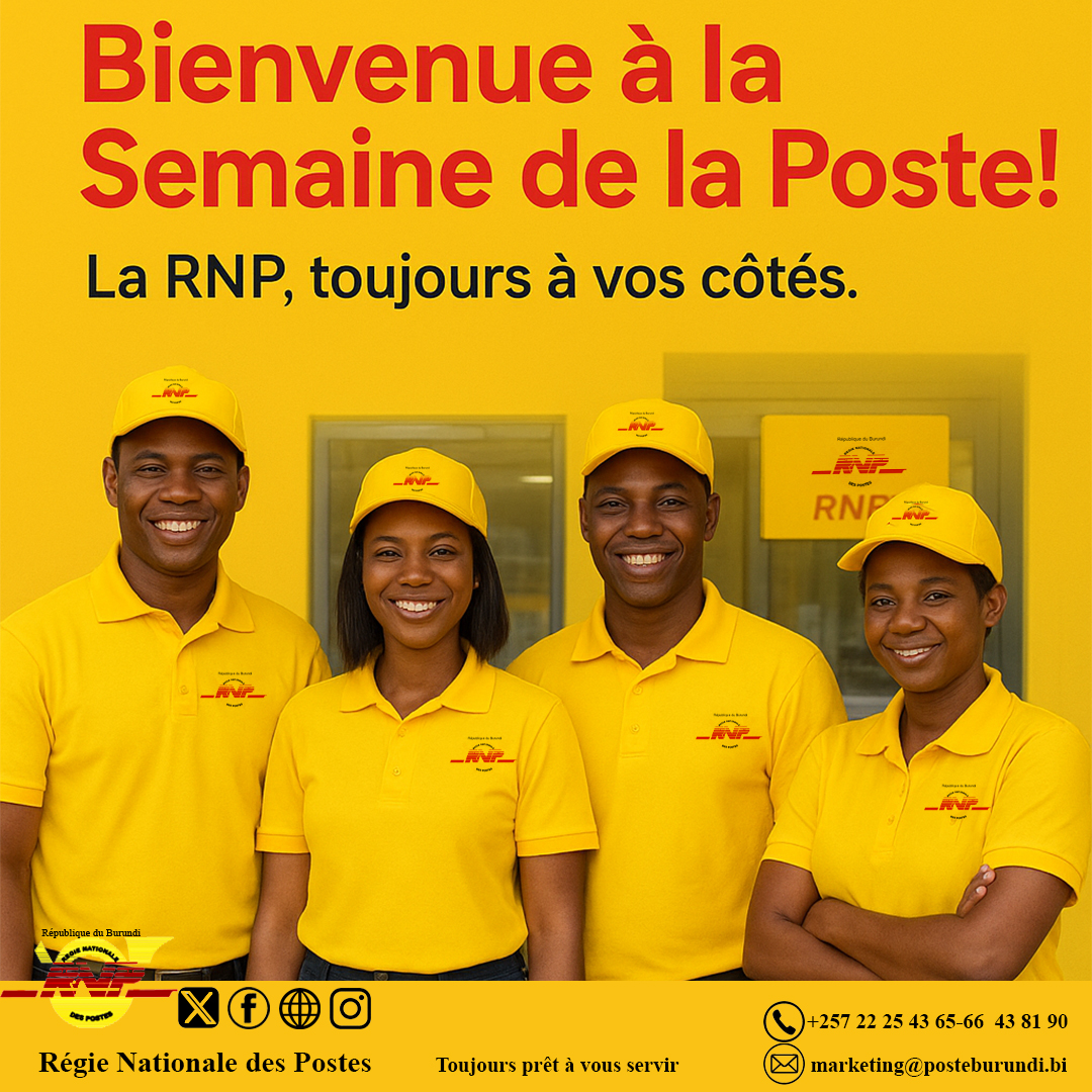 REGIE NATIONALE DES POSTES tweet media