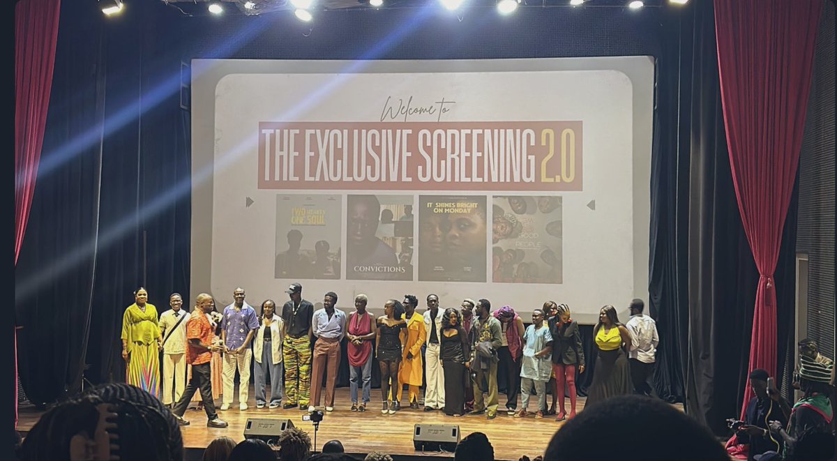 Thank you God! Thank you to everyone who bought tickets, who showed up despite the rain! (Sold out both shows y’all and overflow for both shows??? 🤯) and to this incredible cast and crew! 

God bless everyone! 

THE EXCLUSIVE SCREENING 2.0 was a success!!!!!
