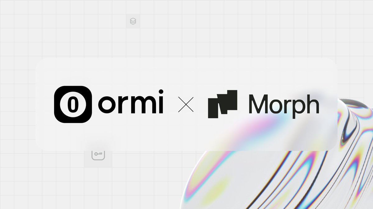 an0x12's tweet image. #Morph × #Ormi isn’t hype - it’s infrastructure that actually matters.

Morph is bringing $18T payments on-chain. Ormi makes it real-time.
No delays, no friction - just finance moving at internet speed.
That’s what PayFi looks like in motion.

@MorphLayer  @ormilabs