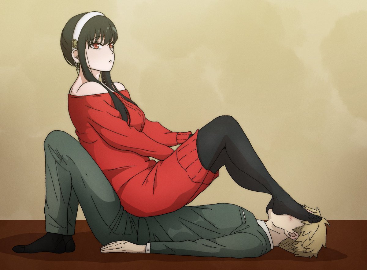 Now — Variant II; of: a commission; of — mine’s, (to be sure); featuring: Mrs. — ahem! — Yor Forger — ahem! — dominating: — ahem! — her Husband, (of course); (that is), — Mr. Loid Forger, (by-&amp;-by; — you know). 😜