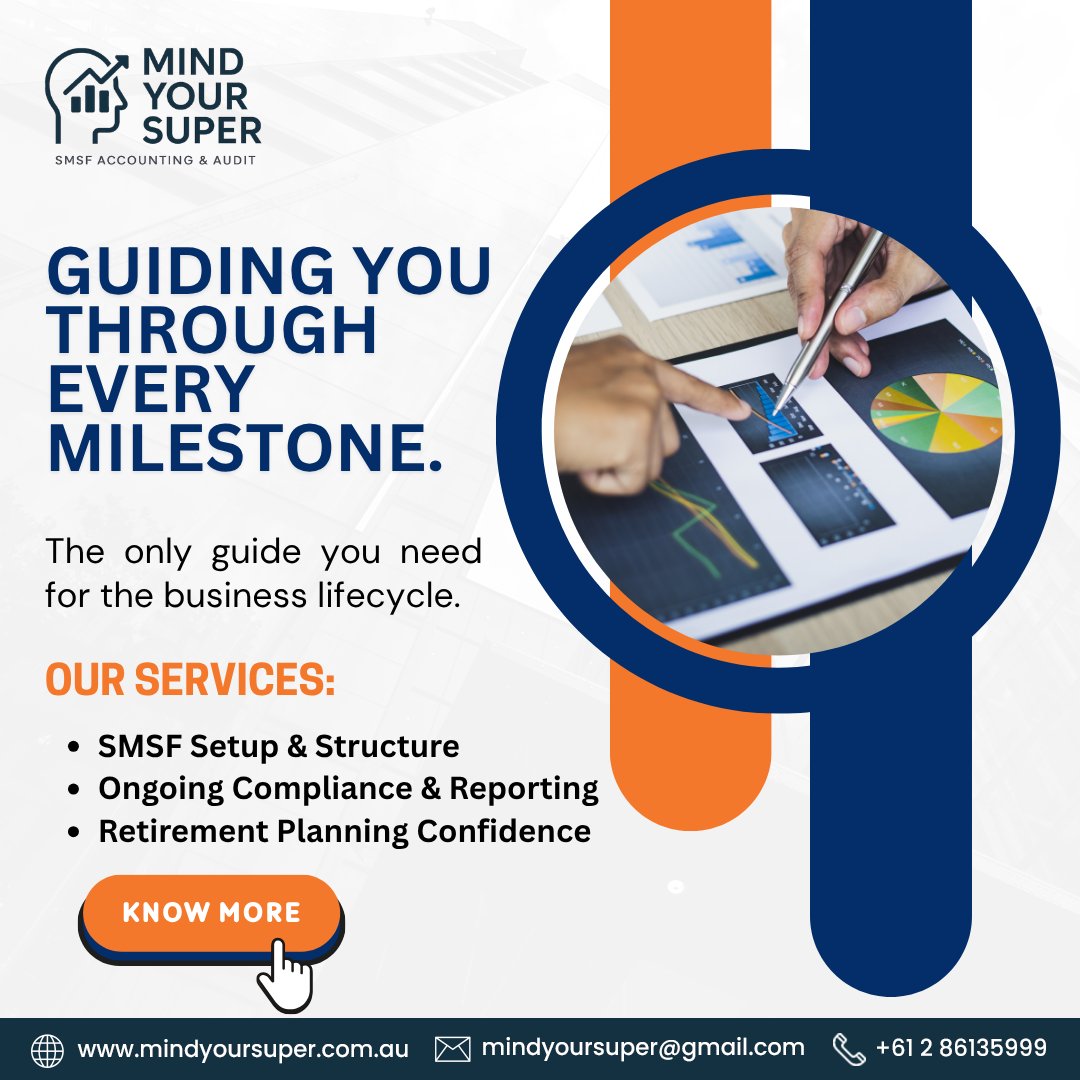 mindyoursuper's tweet image. From your first dollar to your dream retirement — we make every milestone count. 💰🚀
Trust Mind Your Super — where smart structure meets secure future. 🌟

📞 Contact us- +61 286135999
🌐 Visit: mindyoursuper.com.au

#mindyoursuper #smartwealthmoves #futurereadyfinance