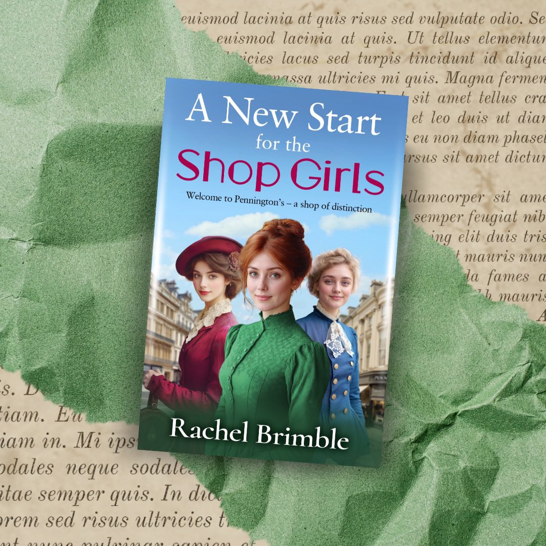 ** FREE ON AMAZON PRIME **
#freebooks #HistoricalRomance 

Grab the first book in the Shop Girls series for free while you can!

Elizabeth Pennington finally inherits Bath’s finest Edwardian department store and things are about to change forever…

BUY: geni.us/MR5nZh