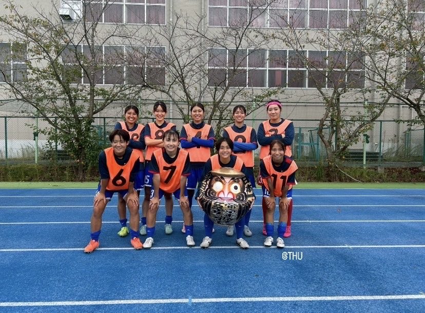 THUsoccer68's tweet photo. 【試合結果】
関東大学女子サッカーリーグ1部後期第7節
🗒10/4(土)  vs 東京国際大学
⏰16:00kickoff

前半 3-1
後半 1-1
⚽️西尾唯花×2
⚽️太田凪砂
⚽️辻彩花
Total 帝京平成 4-2 東京国際

たくさんの応援ありがとうございました🙇

#帝京平成大学
#東京国際大学 https://t.co/0rFOVbtWnu