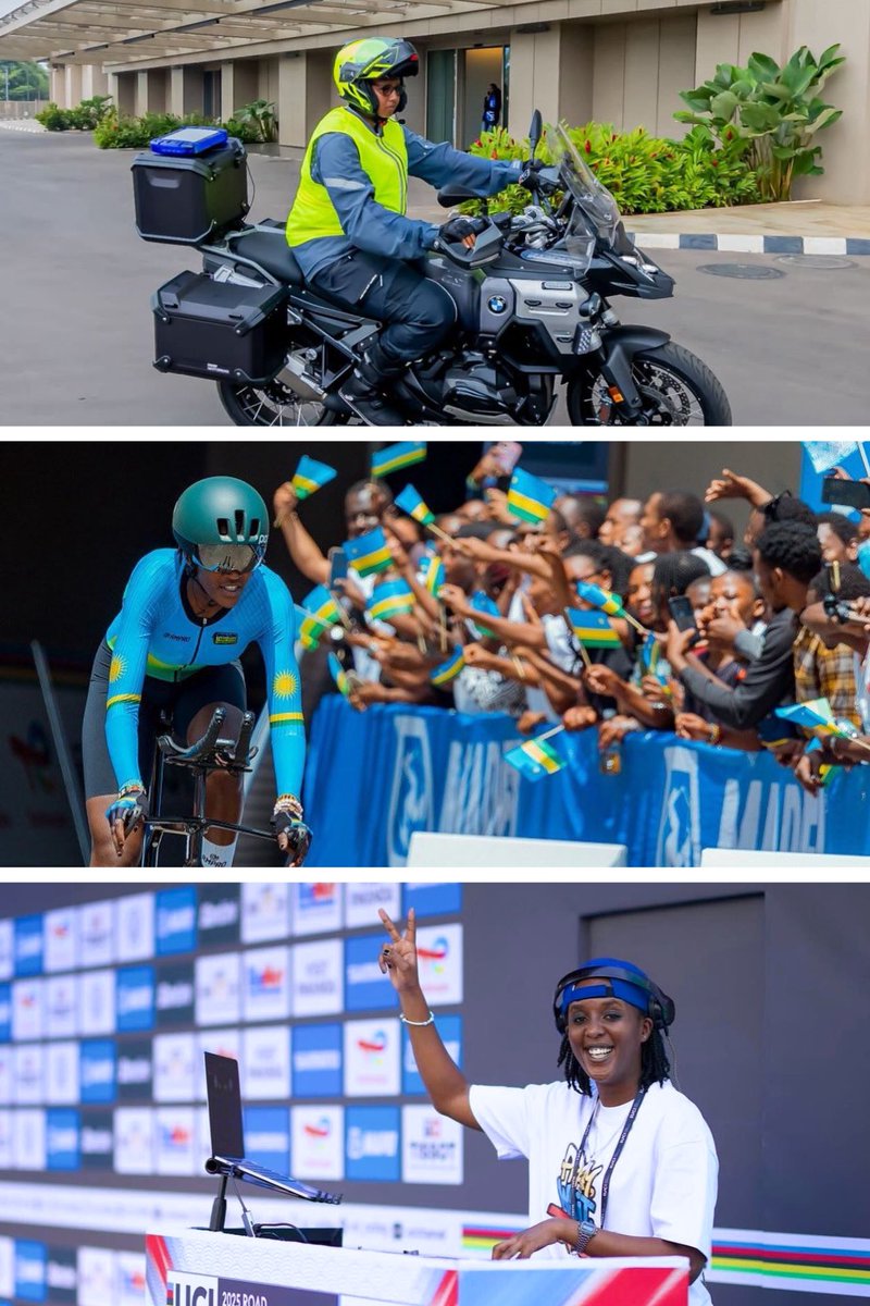 🇷🇼 If sport is a system, women are the backbone.

As we closed this UCI Road World Championships in Kigali #Kigali2025, we celebrate the powerful women who powered every frame of the experience:

👉🏾Athlete &amp; Tech – real-time tracking, timing and data.

👉🏾Control Room Operators –