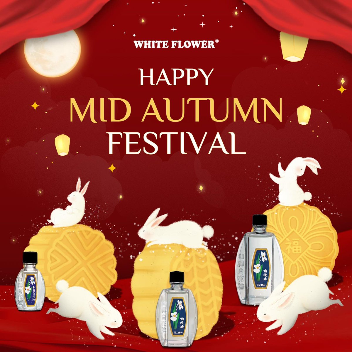 Happy Mid-Autumn Festival, Relief Buddies!✨

#WhiteFlowerPH #ReliefBuddy #MidAutumnFestival