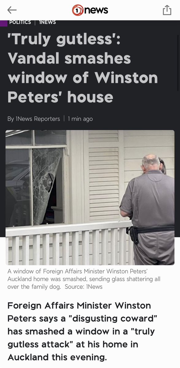 This is what Swarbrick and her mates want. This is what the left does, actual violence.