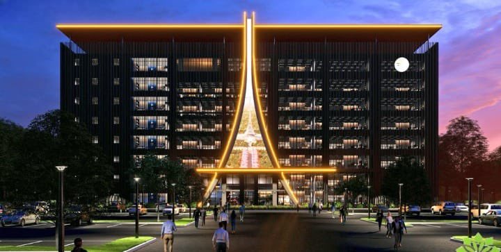 Knowledgeofap's tweet image. CRDA Building in Amaravati set for inauguration on Oct 13 •AP CM to inaugurate the long-awaited administrative hub. •All municipal and HOD offices to function from the new complex.
#AndhraPradesh #Amaravati #Capital #APCRDA #Infrastructure