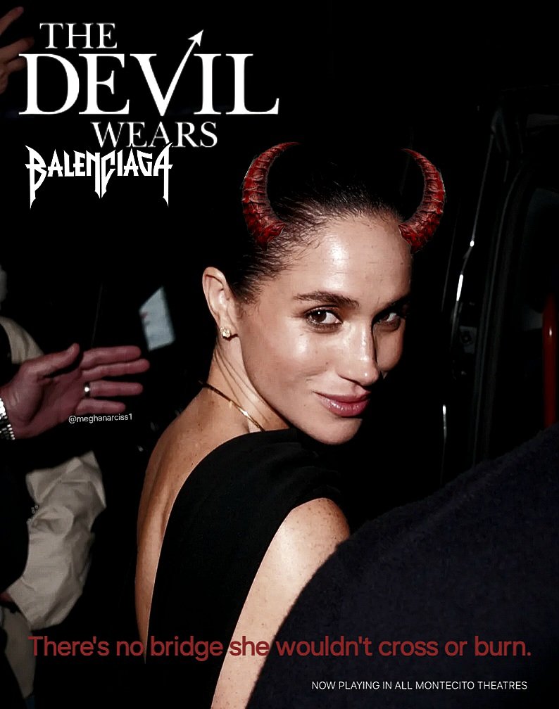 Meghanarciss1's tweet image. #MeghanMarkle #evil