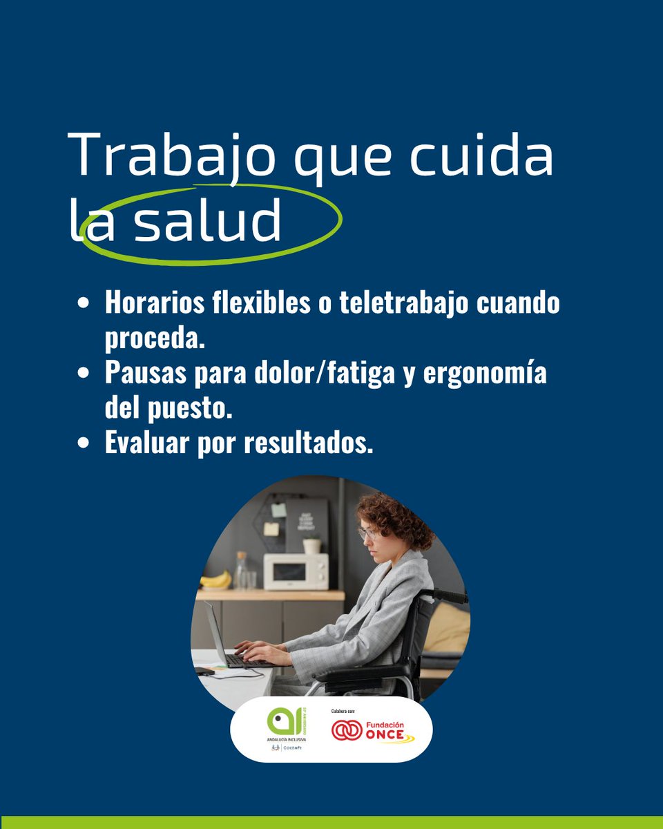 Día Mundial del Trabajo Decente ♿🔵

El trabajo decente se mide en igualdad, ajustes y accesibilidad real. No pedimos trato especial: pedimos condiciones justas para aportar talento sin barreras.

Colabora <a href="/Fundacion_ONCE/">Fundación ONCE</a>
