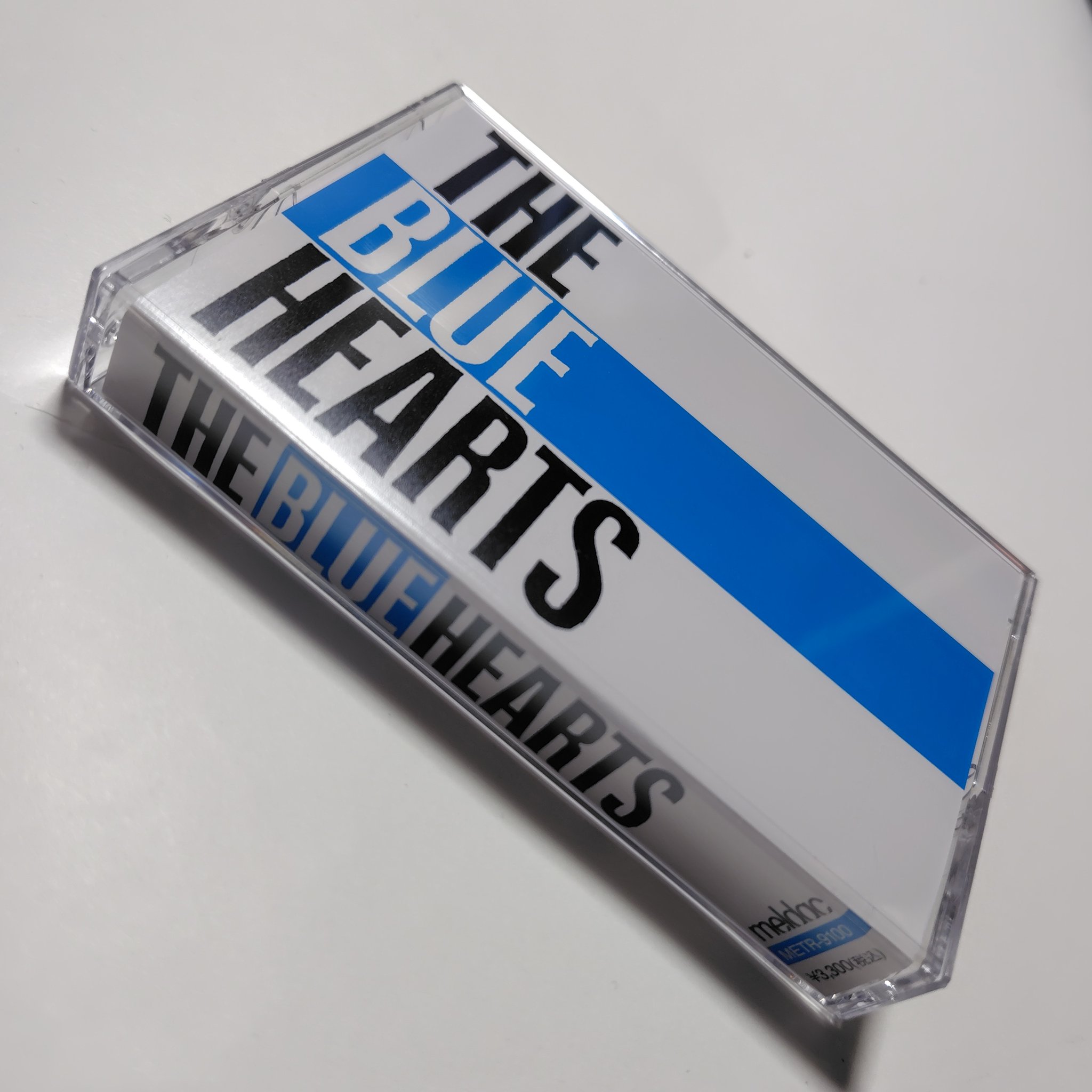 ブルーハーツ カセットテープ『THE BLUE HEARTS』 2022/12/17（土）【カセット付きブック】「THE BLUE HEARTS BOX