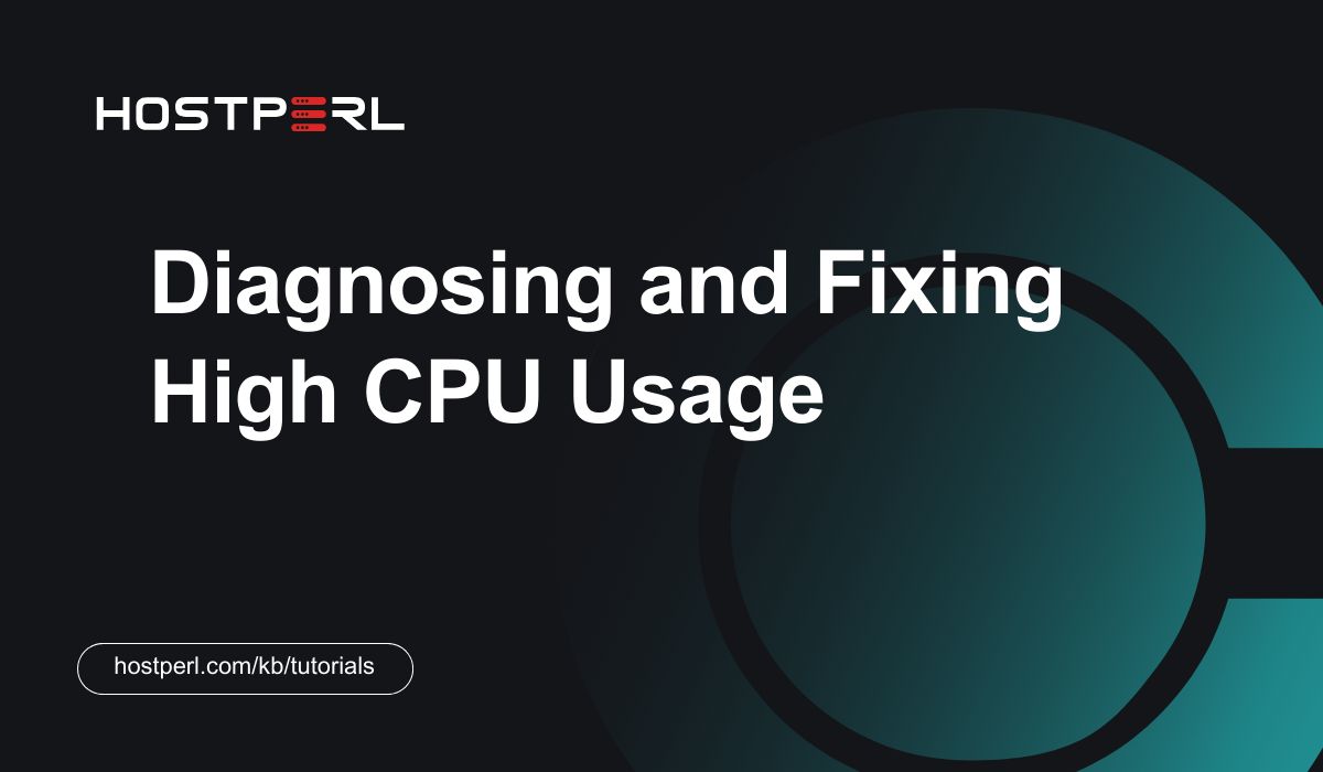 hostperlweb's tweet image. Diagnosing and Fixing High CPU Usage
hostperl.com/kb/tutorials/d…
#CPUUsage #ServerHealth #TechTroubleshooting #PerformanceTuning #SysAdmin #ITSupport #WebHosting #FixTheLag #Optimization #Hostperl #WebDevProblems #DevOps #TechNews #Programming #CloudComputing