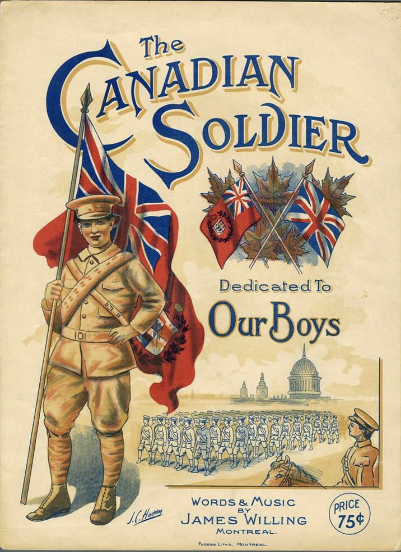 'The Canadian Soldier' (WWI)
