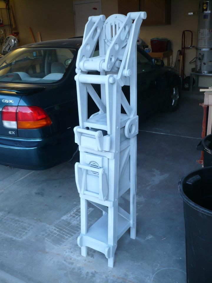 mike_doscher's tweet image. Started making this out of wood back when I lived in Vegas.
Eventually I&apos;d like to revisit the aesthetic but in metal rather that trying to look like metal