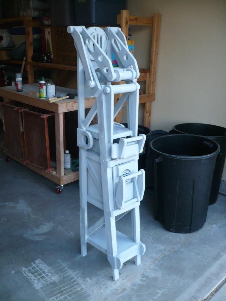 mike_doscher's tweet image. Started making this out of wood back when I lived in Vegas.
Eventually I&apos;d like to revisit the aesthetic but in metal rather that trying to look like metal