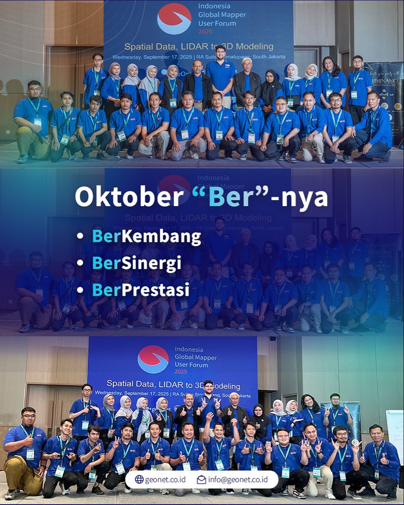 geonet_media's tweet image. Senin, S-nya Start Fresh ✨
Selamat memulai pekan! Jadikan hari ini langkah awal penuh semangat untuk meraih hal-hal baik dan produktif 🔥
#Geonet #SolutionProvider