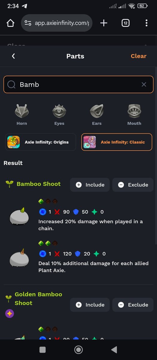 VictorTambis's tweet photo. @AxieInfinity Is bamboo lvl2 still in effect even after allies die? https://t.co/zwTBW4G8aA