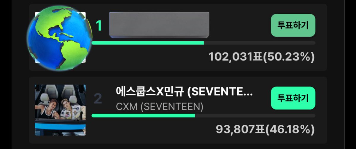 jajeanmyeon's tweet image. If you see this, please retweet! 

[𝗠𝗨𝗡𝗜𝗩𝗘𝗥𝗦𝗘 - 𝗠𝗨𝗦𝗜𝗖 𝗖𝗢𝗥𝗘 𝗦𝗧𝗔𝗚𝗘 𝗠 𝗣𝗜𝗖𝗞]

CARATs, cast your votes for CxM! NO  COLLECTION needed, just sign up/log in and vote. 

🗓️: until 10.09, Thursday, 11 AM KST
🗳️: up to 10 votes per account per day
🏆: Stage M…