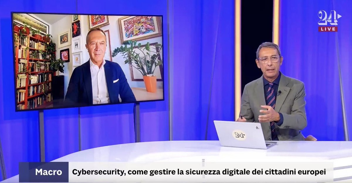 🔐 Nel 2024 il 59% degli italiani ha affrontato almeno un rischio online. Non è solo cybercrime: disinformazione, manipolazione narrativa e guerra ibrida alimentano instabilità e profitti illeciti.

🎙️ Ne abbiamo in #Macro, la rubrica condotta da Marco lo Conte su <a href="/sole24ore/">IlSole24ORE</a>