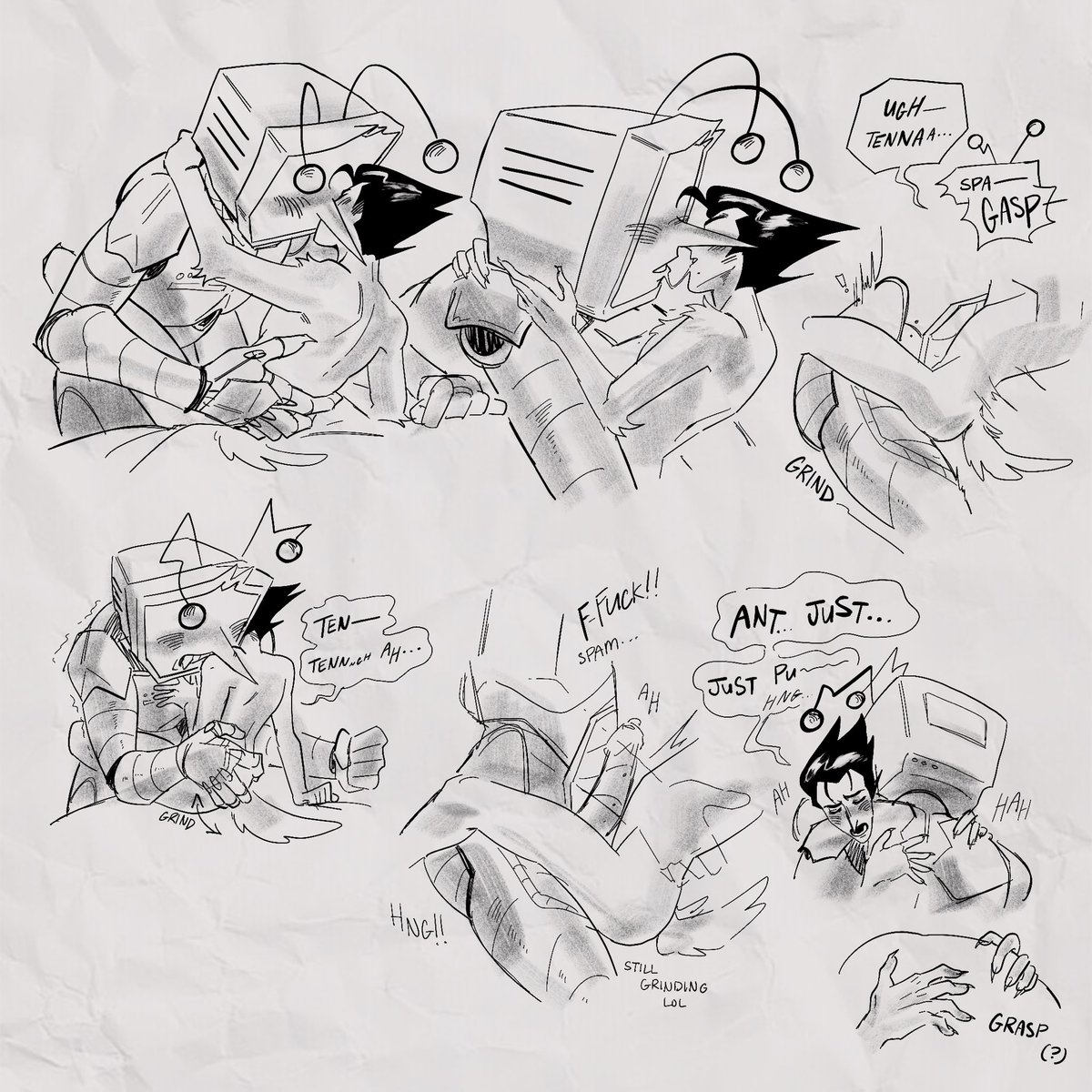 khumustaa's tweet image. and full pages as always :P TEEHEE HEE HEE giggles and blushes and runs away and goes kyaaaaaaa then trips on a rock and all my belongings go flying then suddenly out of nowhe