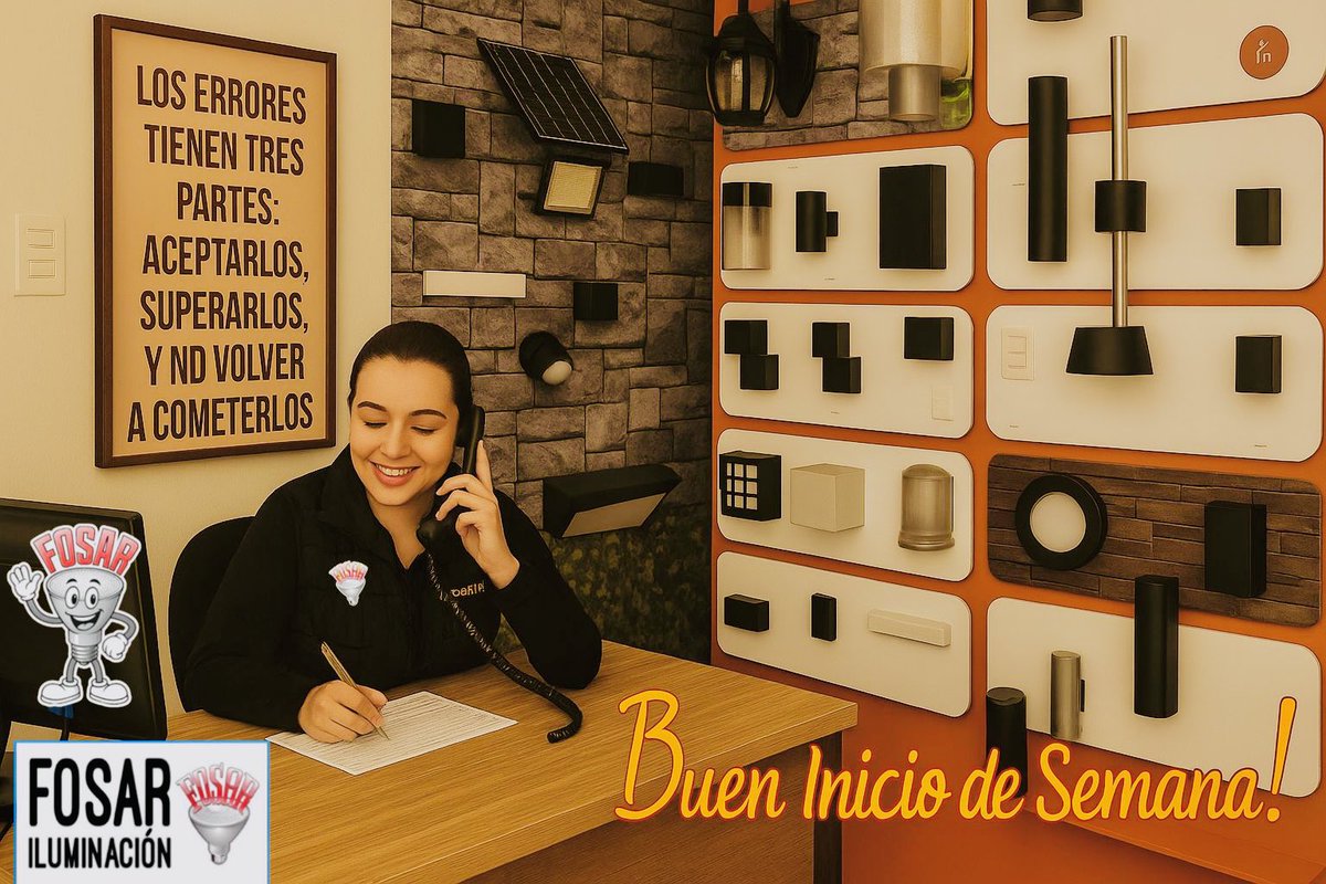 FOSAR_'s tweet image. 💡 Fosar Iluminación
Tu casa en productos de iluminación.

¡Nos encantará atenderte! 🤗

#iluminacion #arquitectura #FocosLED #Fosar