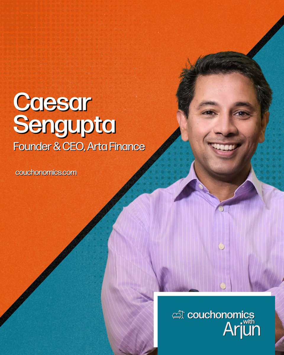 Arjun Vir Singh (@arjun_vir_singh) on Twitter photo Wealth is no longer inherited — it’s being designed.
Tomorrow on Couchonomics, Arjun x Ceasar Sengupta, Co-Founder & CEO of <a href="/arta_finance/">Arta Finance</a>, unpack:
💰 The Great Wealth Transfer
🤖 Real AI vs AI-washing
🏦 Trust as the new alpha
#Couchonomics #Fintech #WealthManagement Wealth is no longer inherited — it’s being designed.
Tomorrow on Couchonomics, Arjun x Ceasar Sengupta, Co-Founder & CEO of <a href="/arta_finance/">Arta Finance</a>, unpack:
💰 The Great Wealth Transfer
🤖 Real AI vs AI-washing
🏦 Trust as the new alpha
#Couchonomics #Fintech #WealthManagement