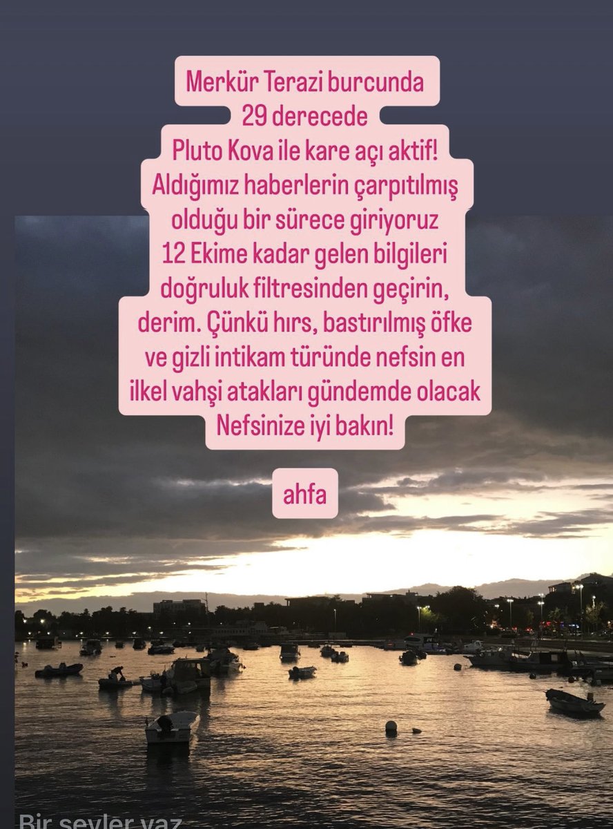 Ahfa'nın Kamer Menzilleri & Hûd Astroloji (@ahfaaysegul) on Twitter photo Merkür Terazi burcunda
29 derecede
Pluto Kova ile olumsuz açıda
Bitişler ve başlangıçlar arasında
Bitirilmesi gereken konuların
kişinin takıntıları yüzünden
bitiremeyişinin krizleri
kapıda ✨
ahfa Merkür Terazi burcunda
29 derecede
Pluto Kova ile olumsuz açıda
Bitişler ve başlangıçlar arasında
Bitirilmesi gereken konuların
kişinin takıntıları yüzünden
bitiremeyişinin krizleri
kapıda ✨
ahfa