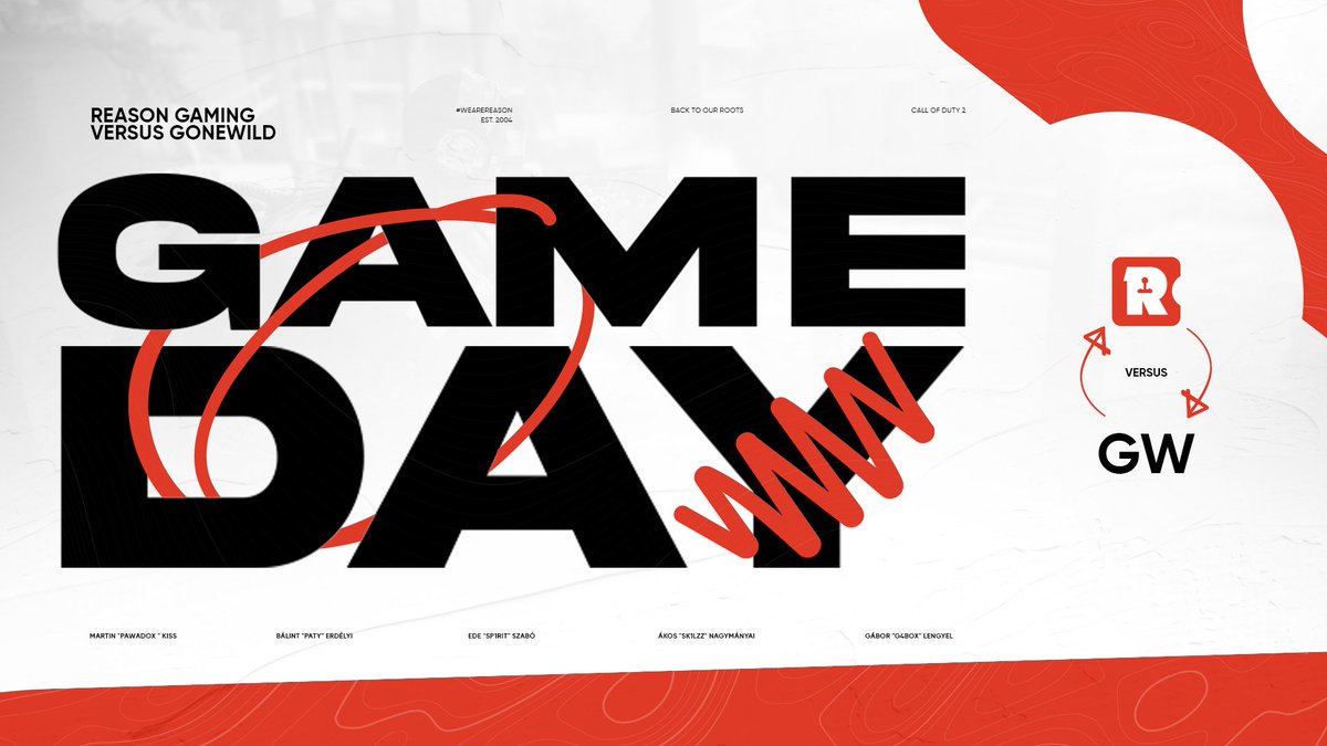 ReasonGaming's tweet image. Our COD2 journey starts HERE 😍

🏆 Clowns P2P Cup #3
⚔️ Gonewild
⏱️21:30 CEST 
🔗 twitch.tv/sp1rit1337

LETS GO 💪
#cod2