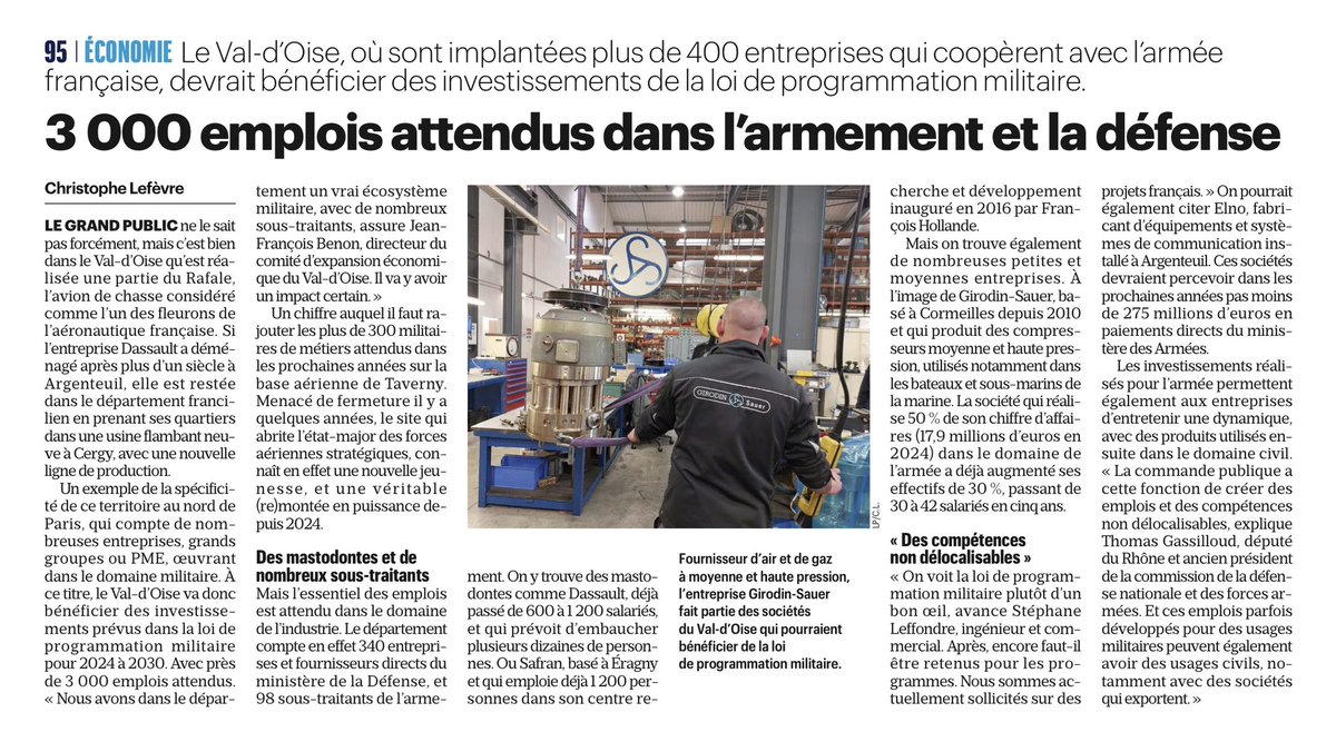 Une bonne nouvelle pour le <a href="/valdoise/">Département du Val d'Oise</a> !
Info <a href="/leparisien_95/">Le Parisien | 95</a> 

<a href="/CCI_95/">CCI Val-d'Oise  🇫🇷</a> <a href="/CEEVO95/">CEEVO Val d'Oise</a> <a href="/CCI_Paris_IdF/">CCI Paris IdF</a>