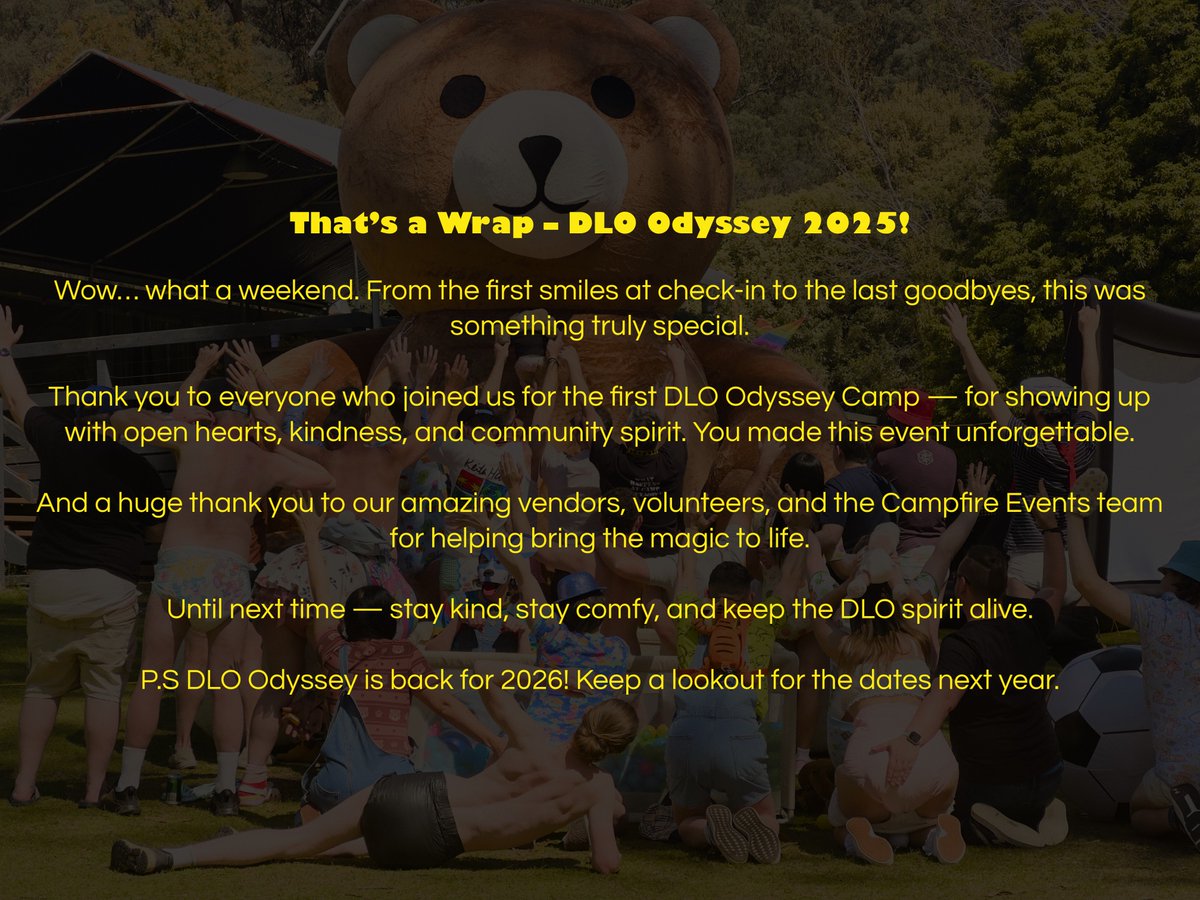 DiaperedLandOz's tweet image. That’s a wrap on DLO Odyssey 2025!

Huge thanks to every padded butt who stepped into the Land of Oz this weekend. Whether you were bouncing balls or snuggling stuffies, you brought the magic.

Keep an eye on thediaperedlandofoz.com for what’s next.

Until then, stay padded.