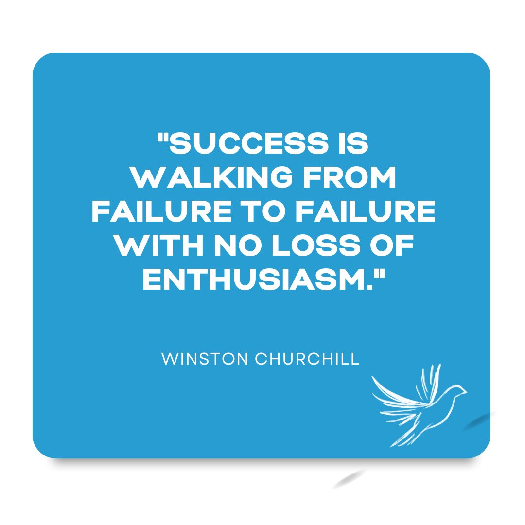 Swift_Start's tweet image. Embrace failures as stepping stones to success. Keep moving forward with unwavering enthusiasm! 🚶♂️🌟 #SuccessMindset #WinstonChurchill #Persistence