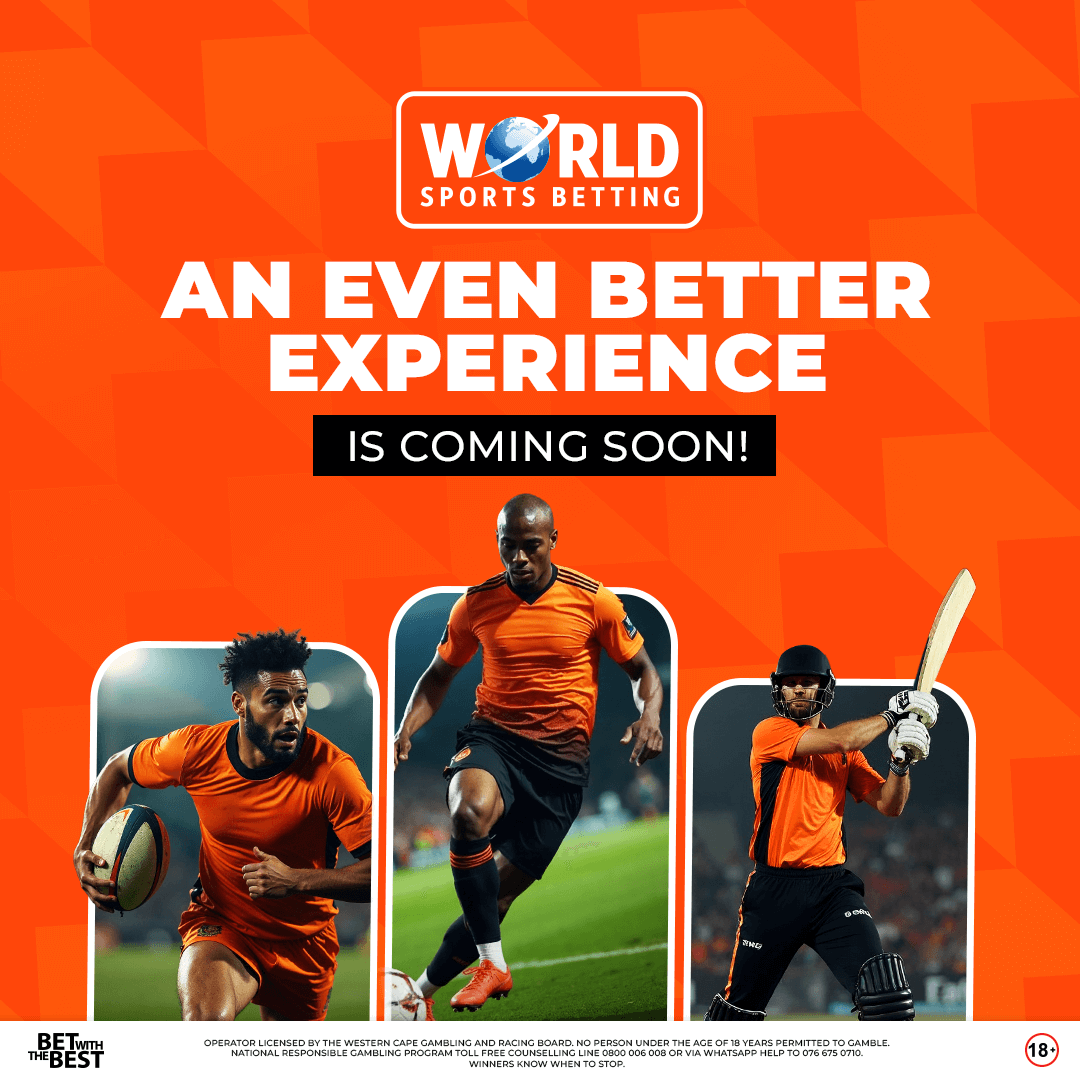 Get Ready, Punters!

A brand-new World Sports Betting experience is on the way — faster, sleeker, and better than ever! 👀 Stay tuned! 💥

#WSB #BetWithTheBest #ComingSoon