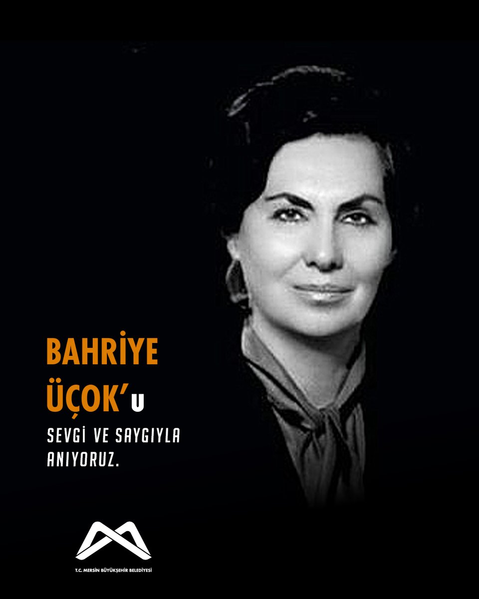 Türk tarihçi, ilahiyat akademisyeni ve siyasetçi Bahriye Üçok'u sevgi ve saygıyla anıyoruz.