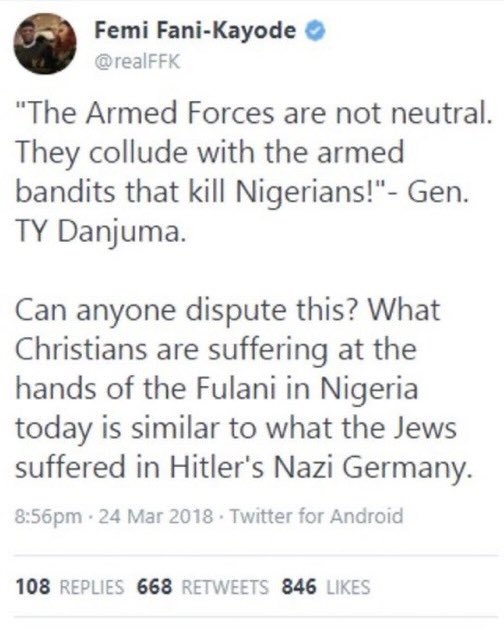 Killing of Christians in Nigeria is real. Don’t downplay it. It is not a western propaganda.