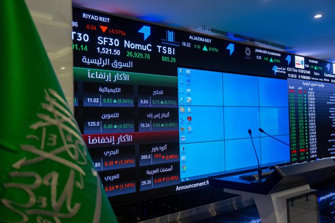 الأسهم السعودية تفتتح جلسة الاثنين على ارتفاع 0.3% لتصل إلى 11566 نقطه بدعم من أرامكو فيما بلغت قيمة التداول نحو ربع مليار ريال. alrashyd 