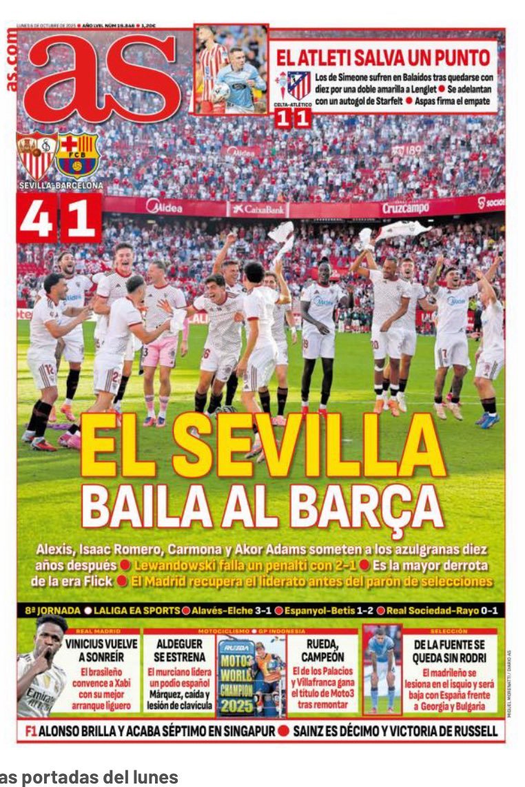 rafaosuna33's tweet photo. @MLorenzo76 Aquí tienes las portadas de otros medios. Capitalinos
No digo nada. Canal sur dicen que es la nuestra.
Un mojón pa ellos.
Seguirán tragando. https://t.co/ijwTGrjarK