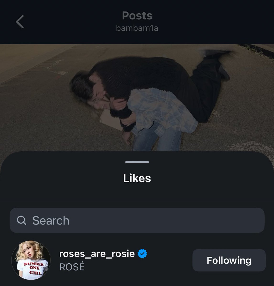 rosé liked bambam’s post with lisa??!?! 😭😭😭 my gotpink heart 😭😭😭😭😭😭😭😭