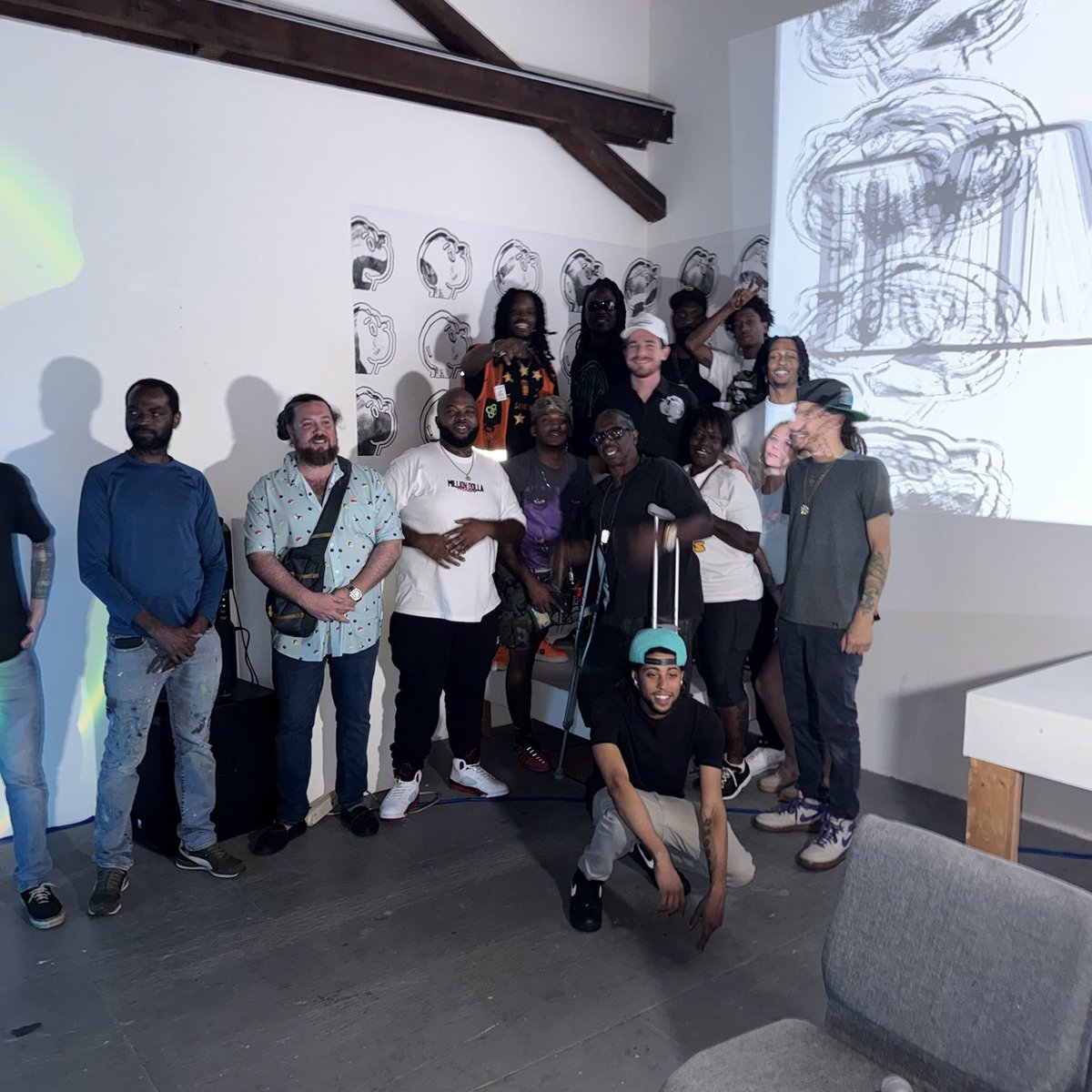 GUCCIFANTASTIC's tweet photo. #IMMACULATE THE ALBUM, LISTENING PARTY 💿🥂
Thank you to those who made it and celebrated with us.. 
#PONDERWORLD https://t.co/DuUNnQZUJI