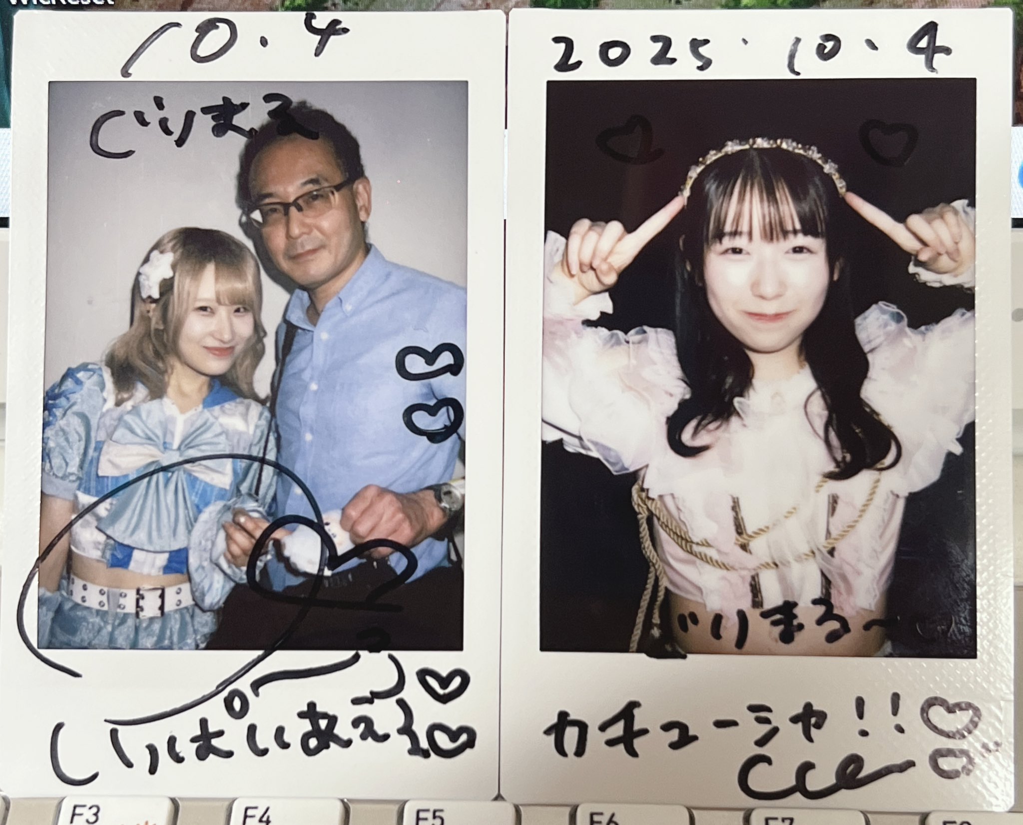 冷愛 過去チェキ ルルノネ ネスプリ 水色のぐりまる。 on X: 