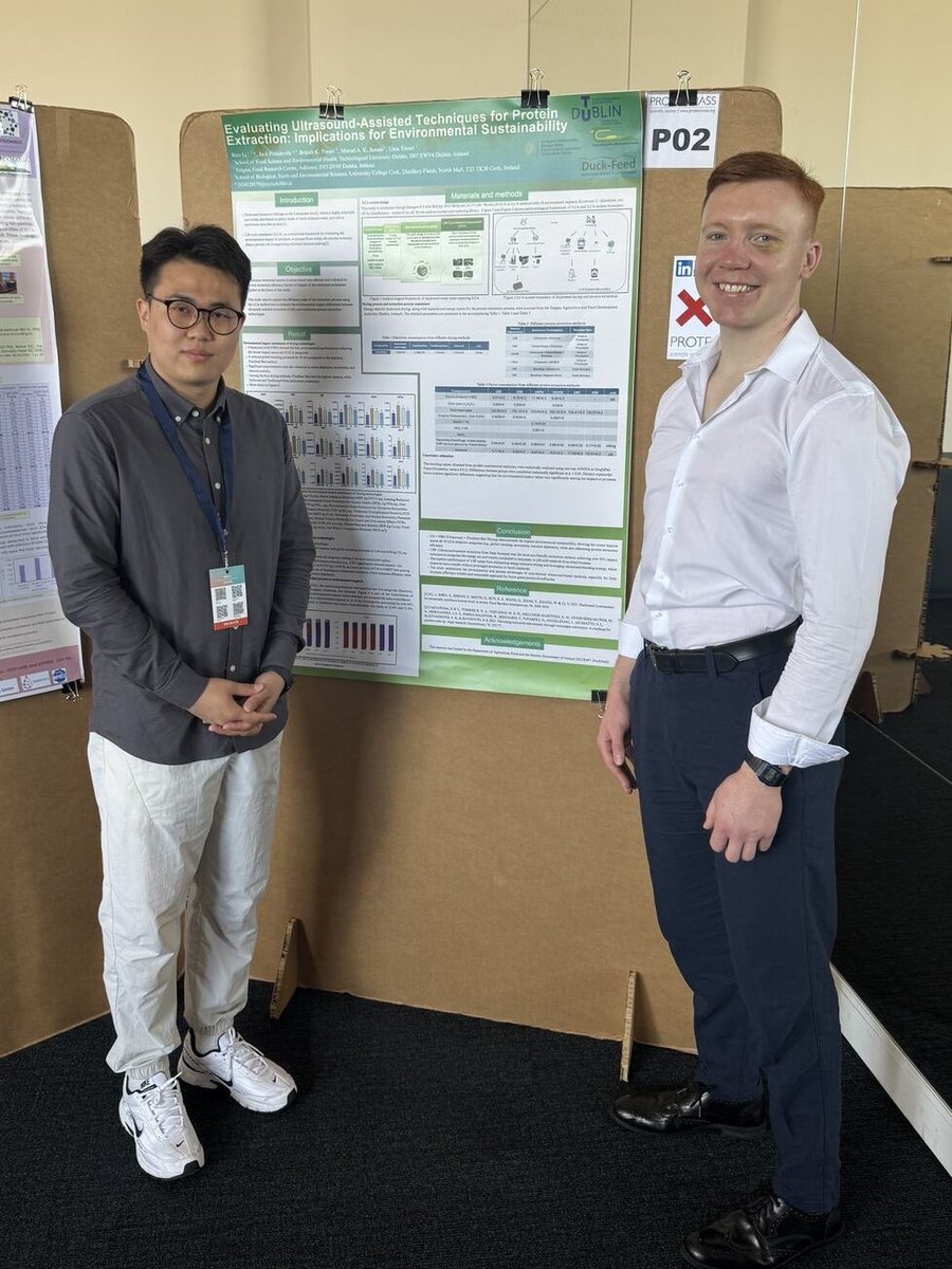 Flashback: Last June the #DuckFeedProject was represented at Ultrasonics2025 by some of our students, presenting the work on Life Cycle Assessment (LCA) of #duckweed protein extraction.
linkedin.com/posts/bate-li_…