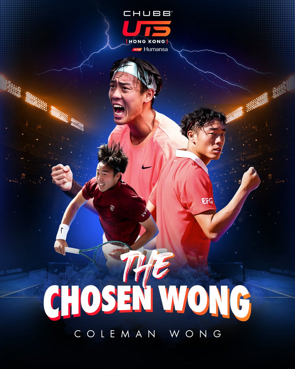 UTS Hong Kong just round the corner

We are a week away, and I can feel the excitement building up wherever I go. The lineup is incredible and includes our very own rising star, Coleman "The Chosen" Wong!  

There are only two cities in the world that play host to an ATP Tour