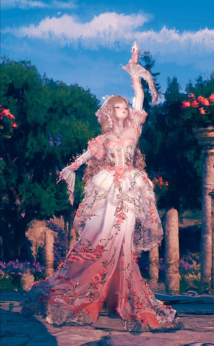 komicloud's tweet image. This filter is so effortlessly beautiful🌷
