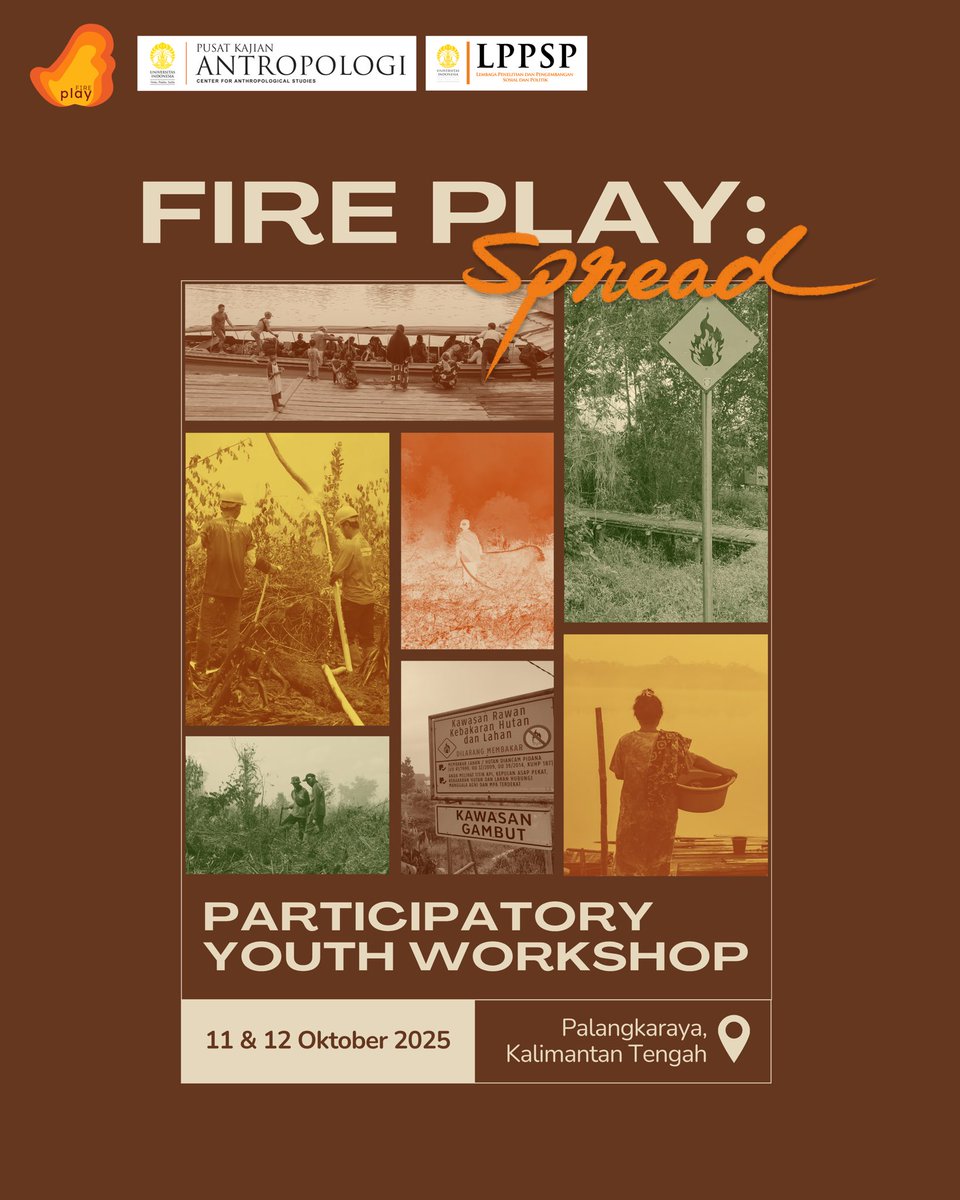fireplayproject's tweet photo. Fire Play: SPREAD membuka perjalanan diseminasi pengetahuan dengan “Participatory Youth Workshop” bersama anak muda Kalimantan Tengah. Melalui lokakarya ini, mereka diajak berdiskusi dan mengkritisi langsung isu kebakaran hutan dan lahan yang dekat dengan kehidupan sehari-hari! https://t.co/D84ZPLwowS