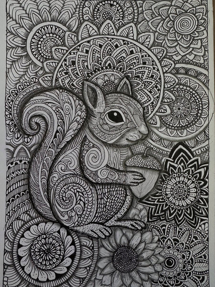 Hirschmiller's tweet image. #FallArt 😍🐿️