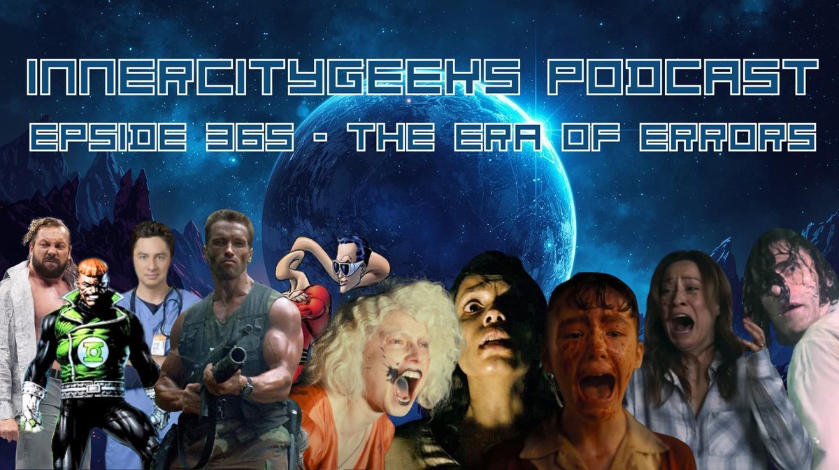 InnerCityGeeks's tweet photo. This week, our geeks discuss an AEW &amp; DC Comics crossover, a Scrubs reboot, Plastic Man news, hints at Dutch’s return in Predator: Badlands, and trailers for Del Toro’s Frankenstein, Psycho Killer, IT: Welcome To Derry, The Bride, Shelby Oaks, and more! https://t.co/fi20ivIIiG https://t.co/LOLe4VTTYq