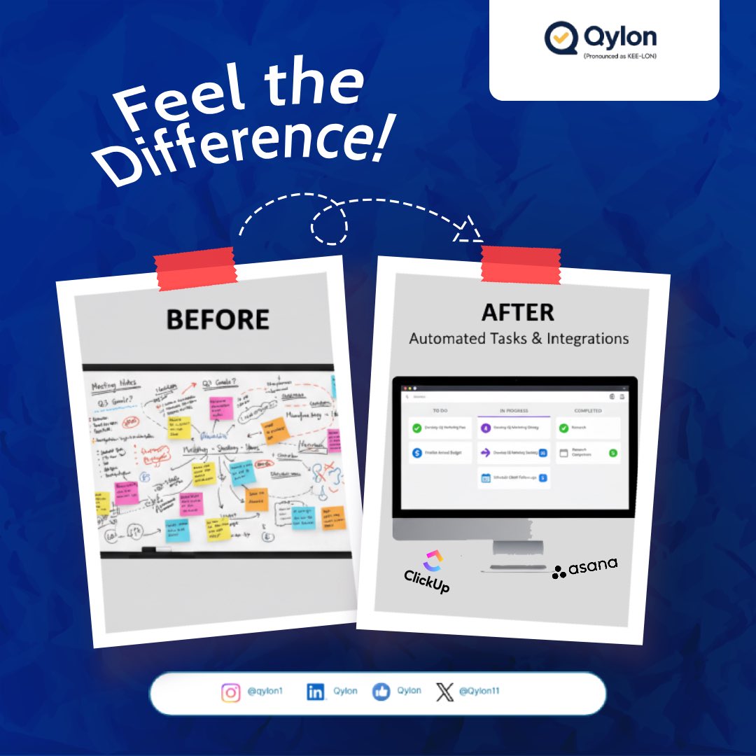 QylonAI's tweet photo. Introducing #qylon (KEE-LON) - AI-powered meeting automation that captures every conversation

No more frantically taking notes. No more forgotten tasks. No more manual follow-ups.

Get priority access  - https://t.co/8ahc8O30n0 

#MondayMotivation #AIProductivity Happy New Week https://t.co/HouZlANXzy
